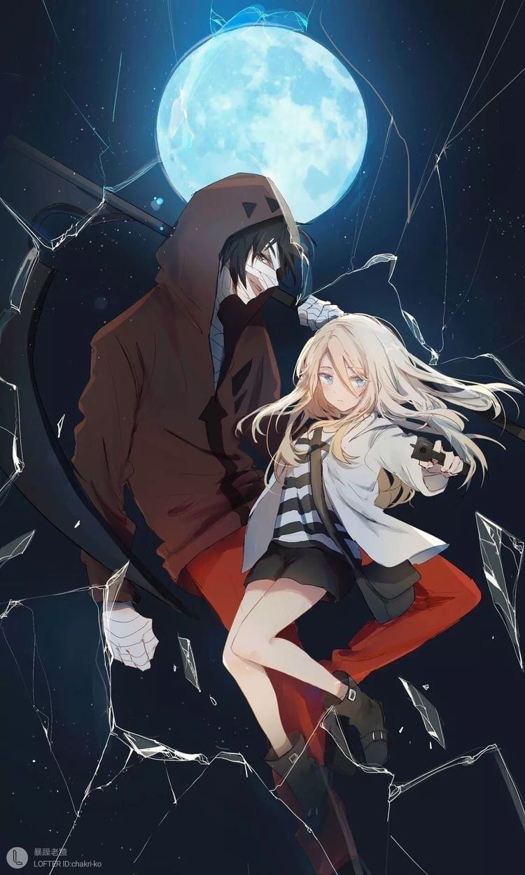 Angels of Death, anime, HD phone wallpaper