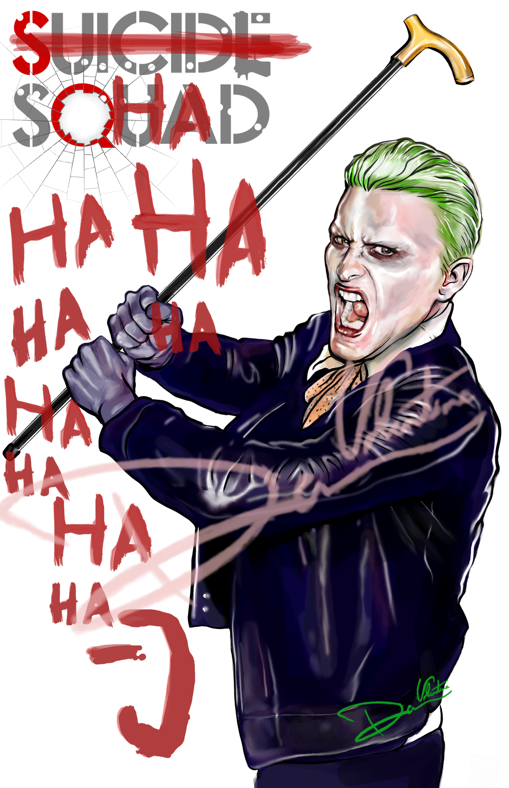 Jared Leto Joker Suicide Squad By Cordy5by5