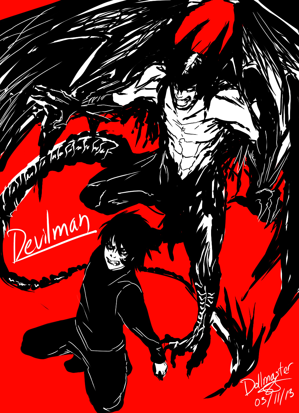 Devilman By Dollmaster92