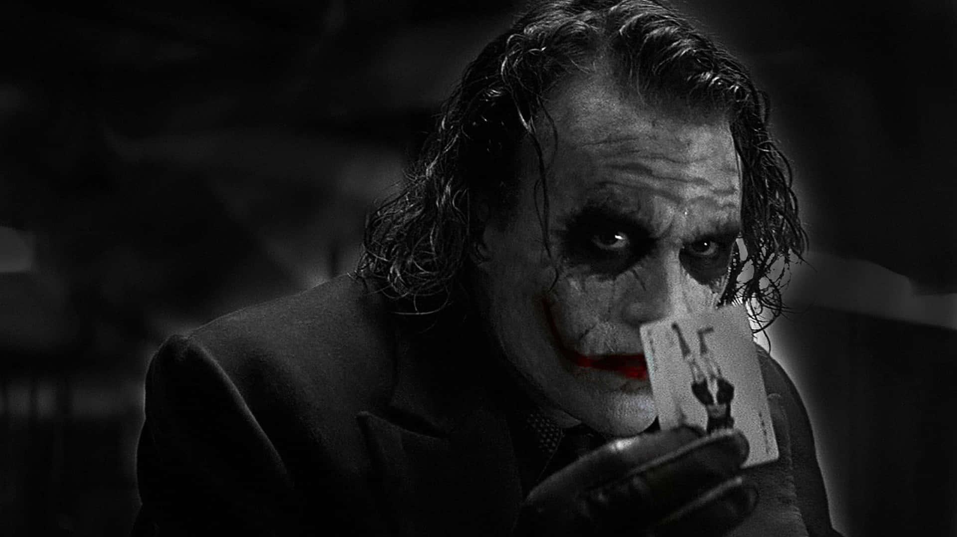  Free Download Dark Knight Joker In 4k Ultra Hd Black And White Poster 