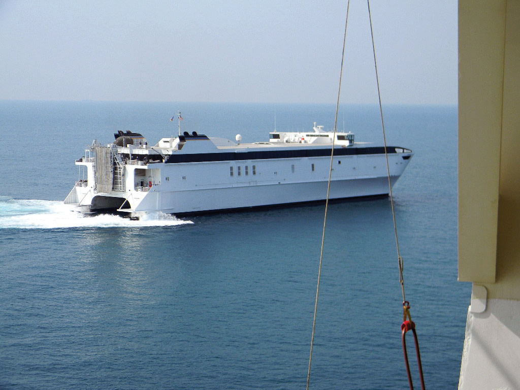 US MSC Charters Westpac Express Catamaran