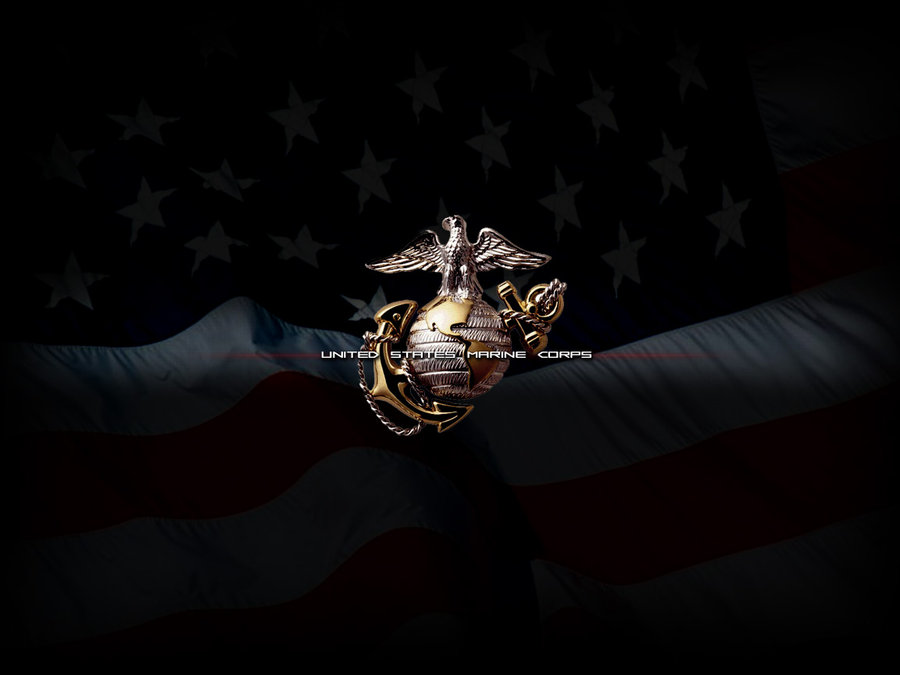 marine corp logo wallpaper United States Marine Corps by WillehG24