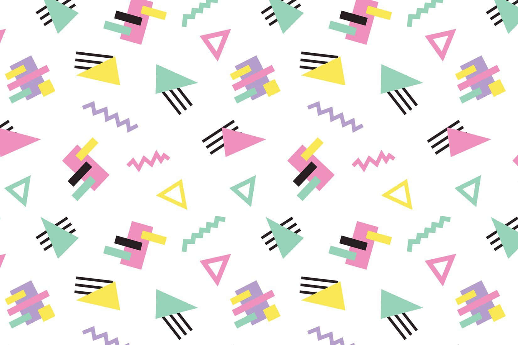 Retro 90s Background Wallpaper
