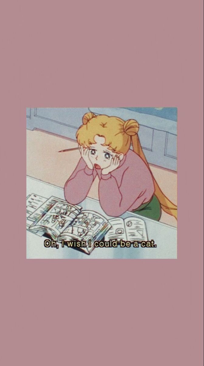Oh I Wish Could Be A Cat Sailor Moon Wallpaper