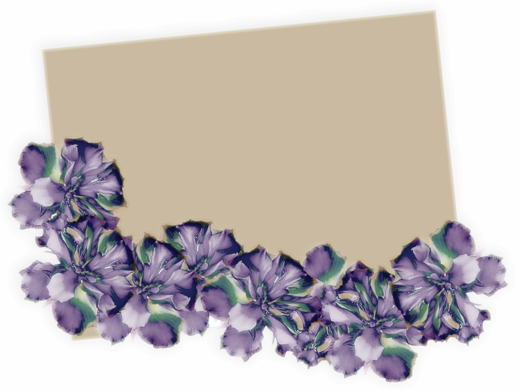 Free download Beautiful floral border Power Point Backgrounds ...