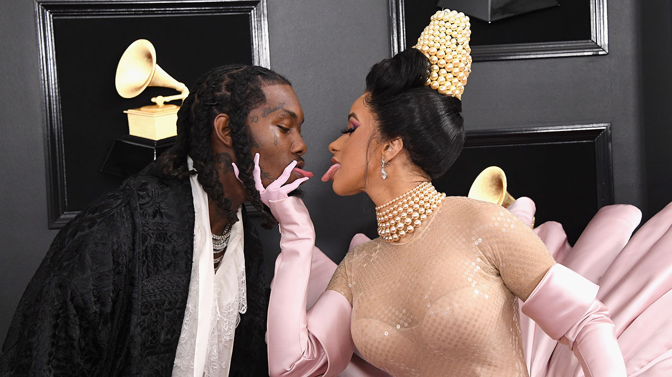 Offset Attended The Grammys With Cardi B Was Not Here