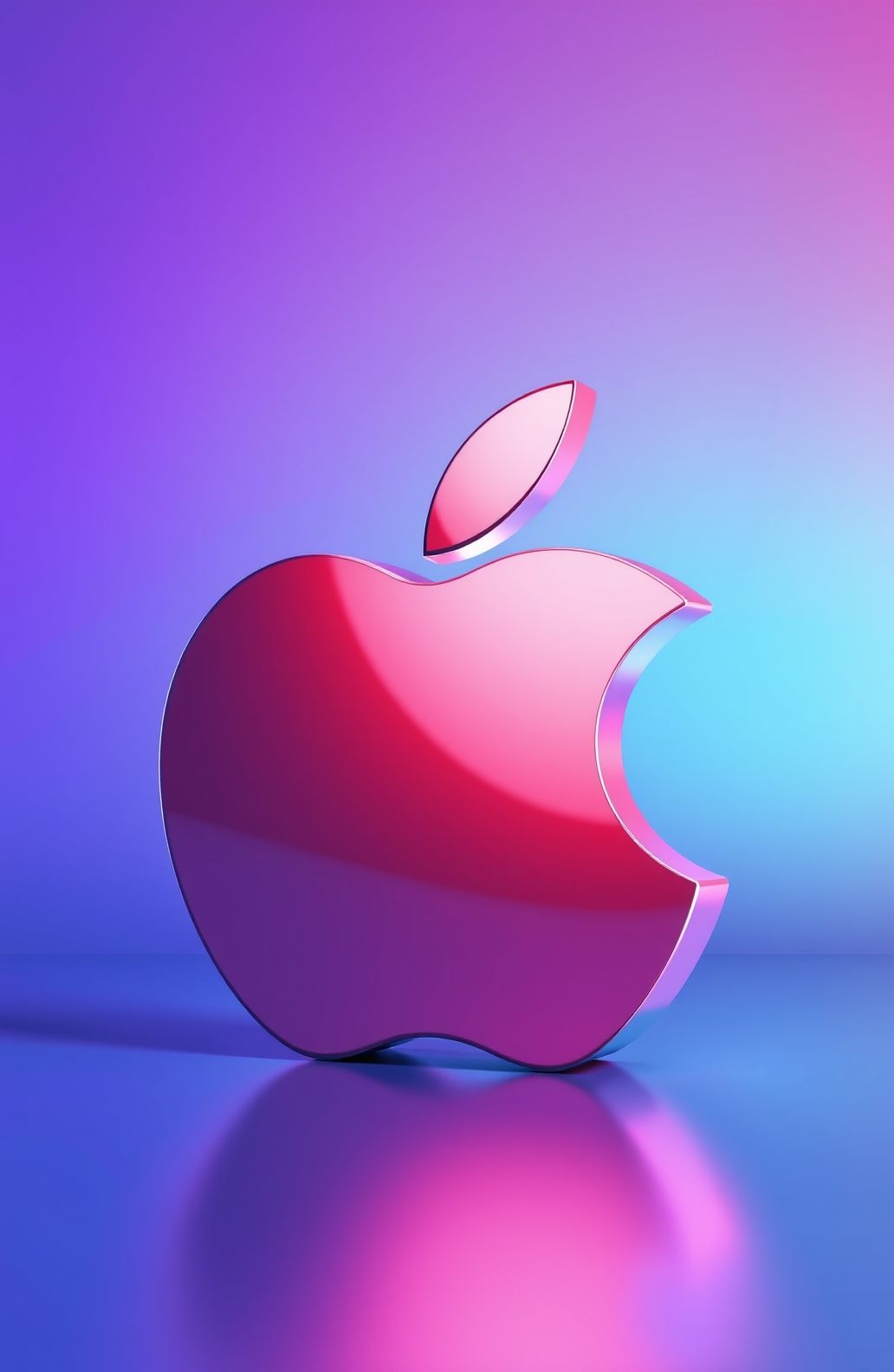 3d Apple Logo Wallpaper