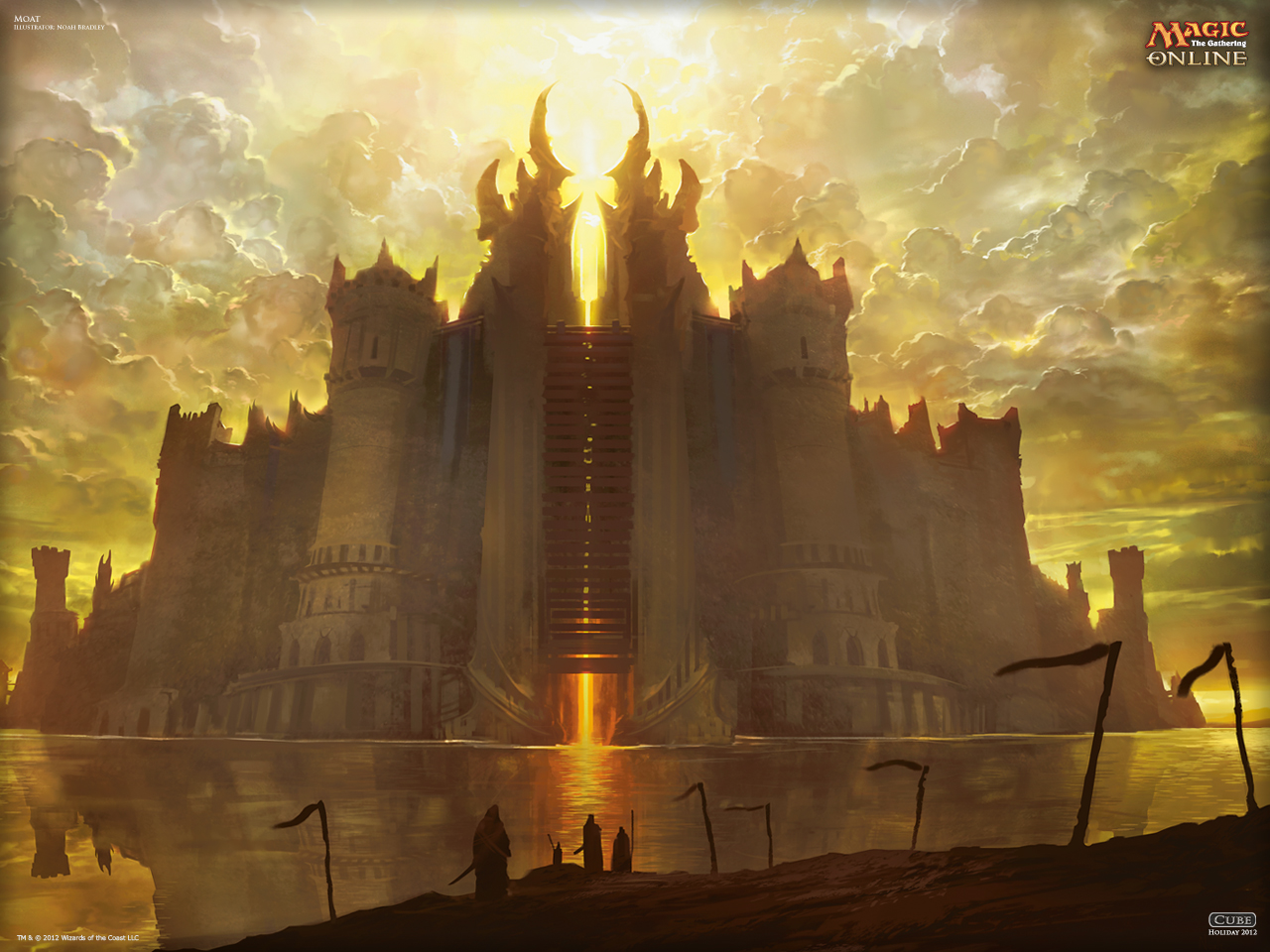 Wallpaper Of The Day Moat Daily Mtg Magic Gathering