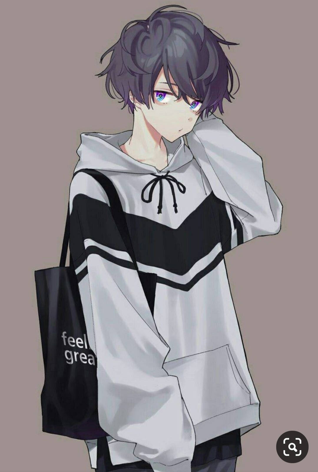 Anime Boy Dark Wallpaper