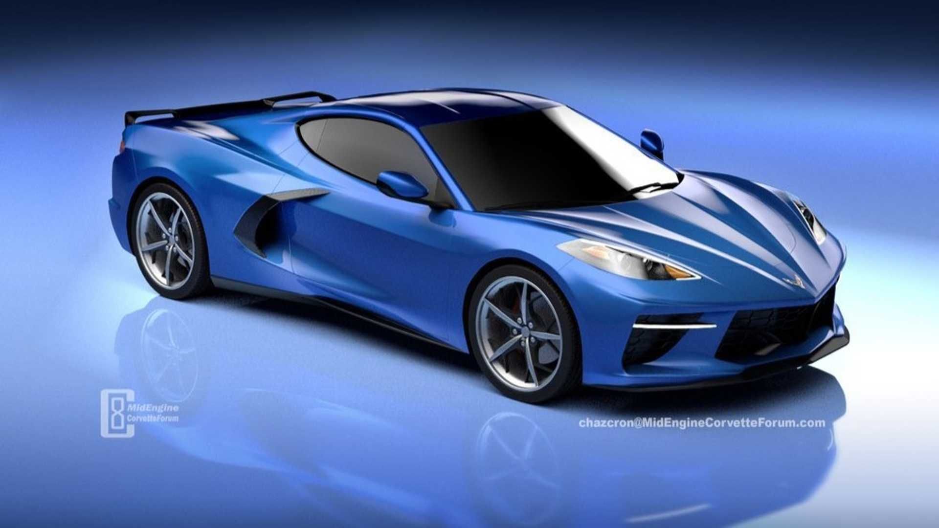 New Rendering Of The Mid Engined Chevy C8 Corvette Gives Us A