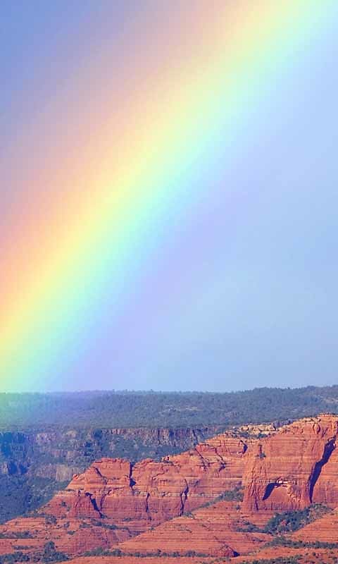 Real Rainbow Live Wallpaper Android