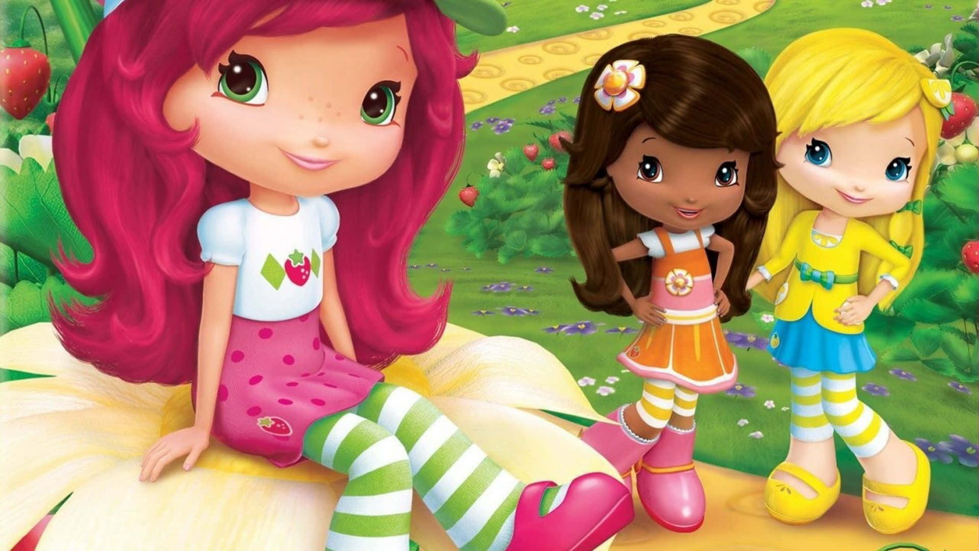 Strawberry Shortcake Orange Blossom And Lemon Meringue Wallpaper
