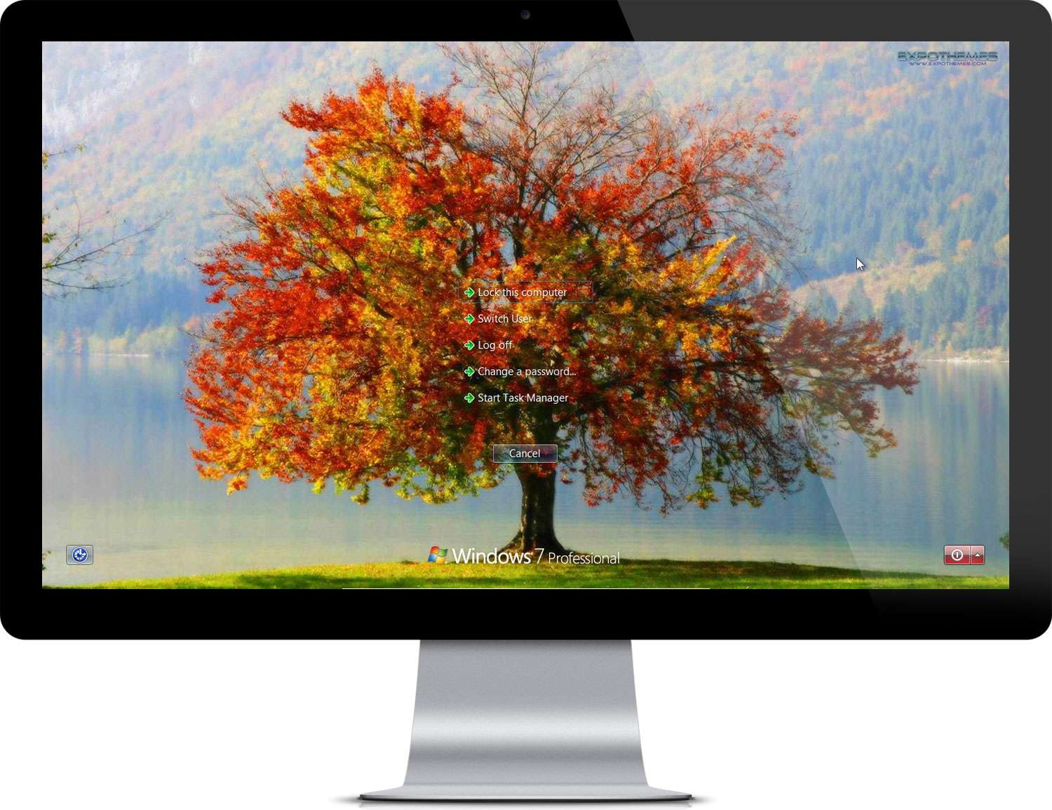 Autumn Wallpaper As Windows Logon Screen
