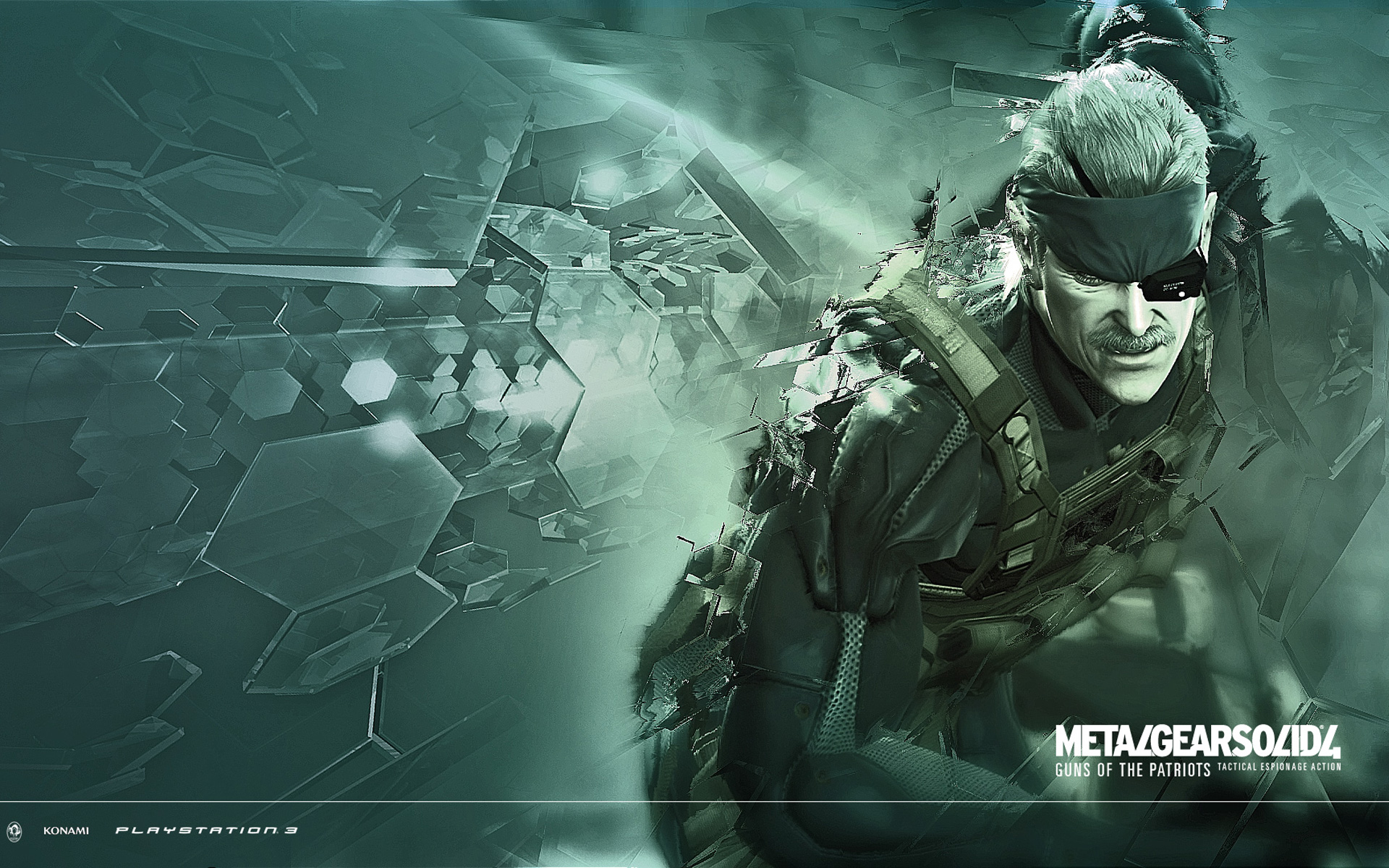 Metal Gear Solid Shattering Wallpaper Playstation Video
