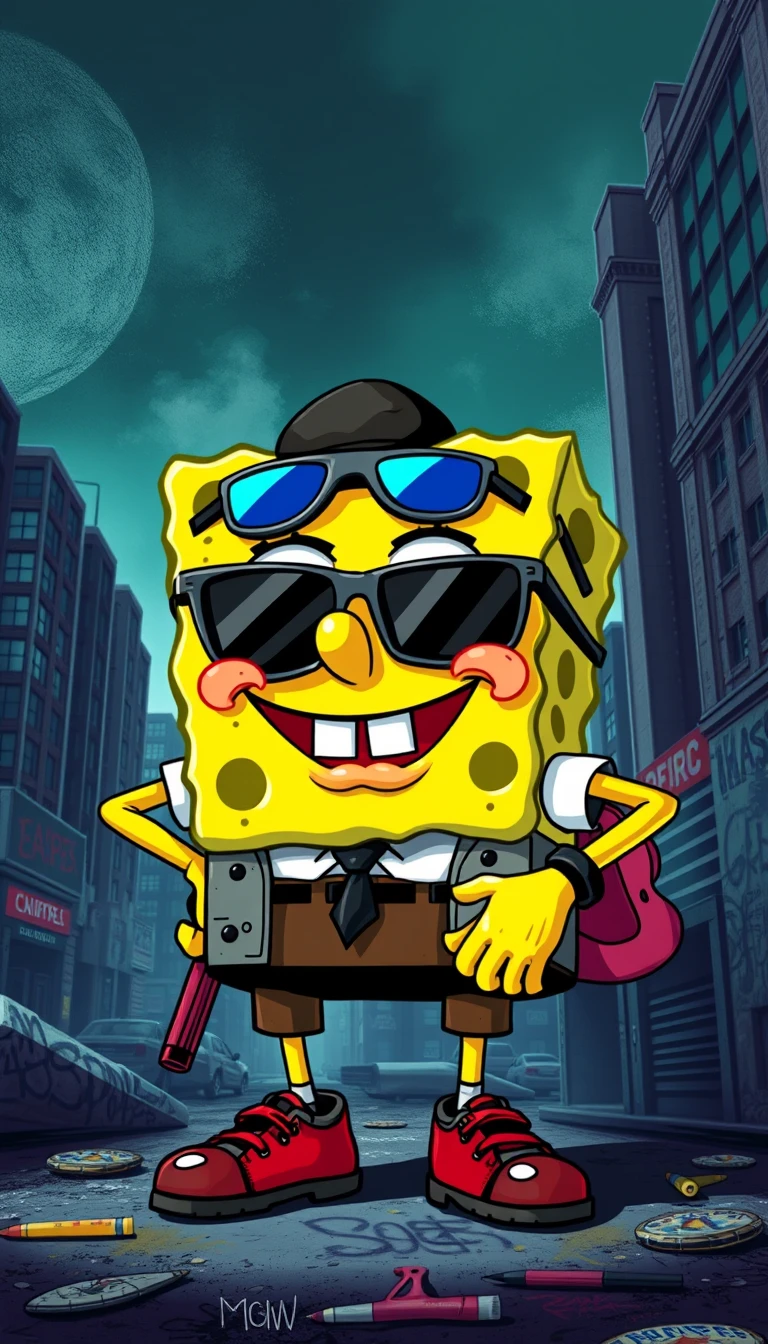 🔥 [70+] Gangster SpongeBob Wallpapers | WallpaperSafari