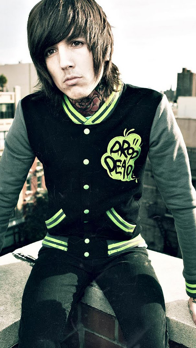 Oliver Sykes Bring Me The Horizon iPhone Wallpaper