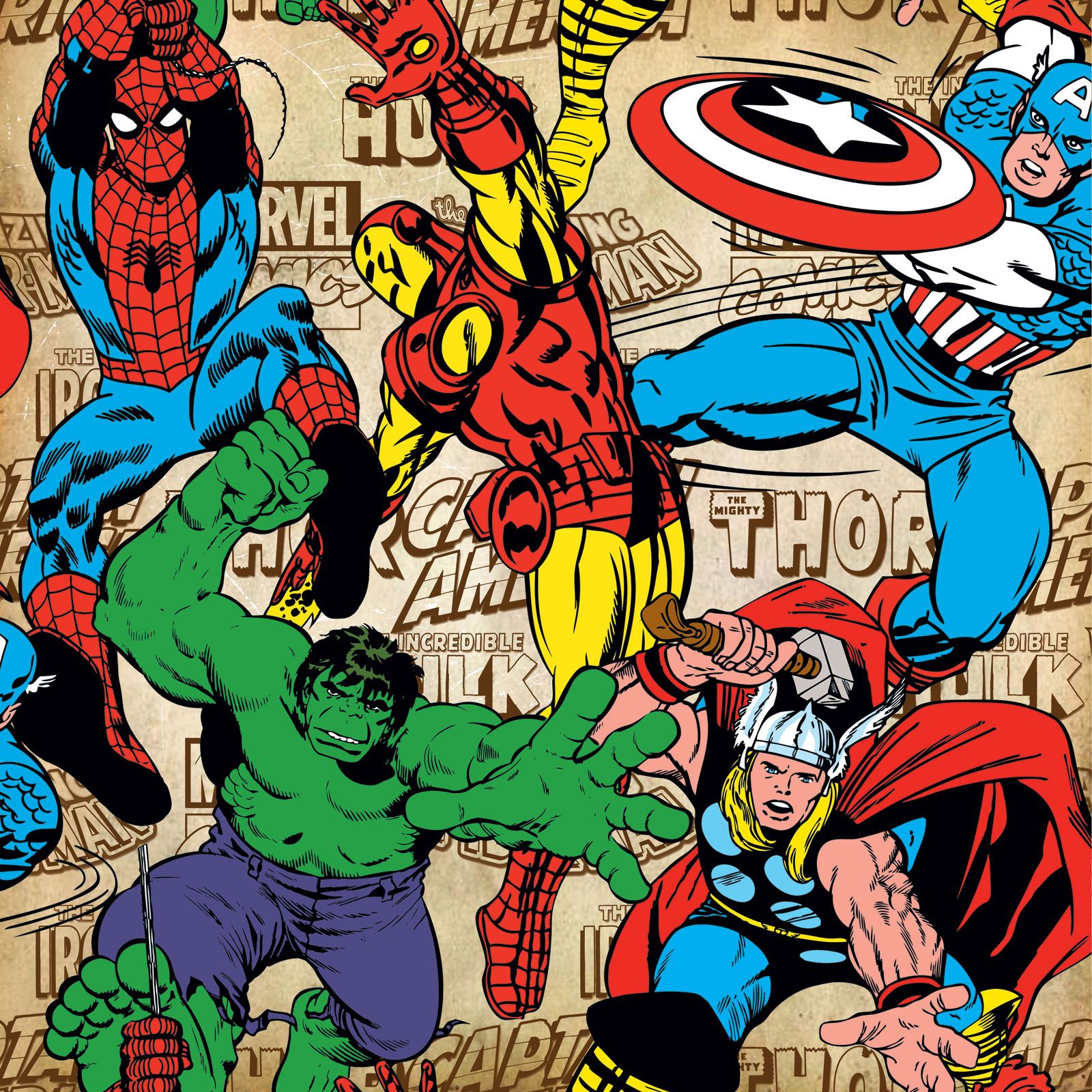 43 Marvel Comics Wallpaper Bedroom On Wallpapersafari