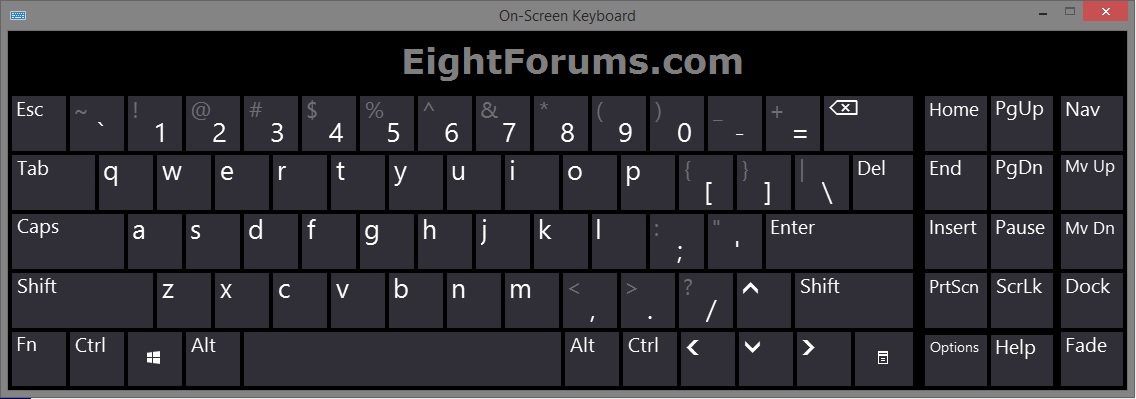 download keyboard on screen
