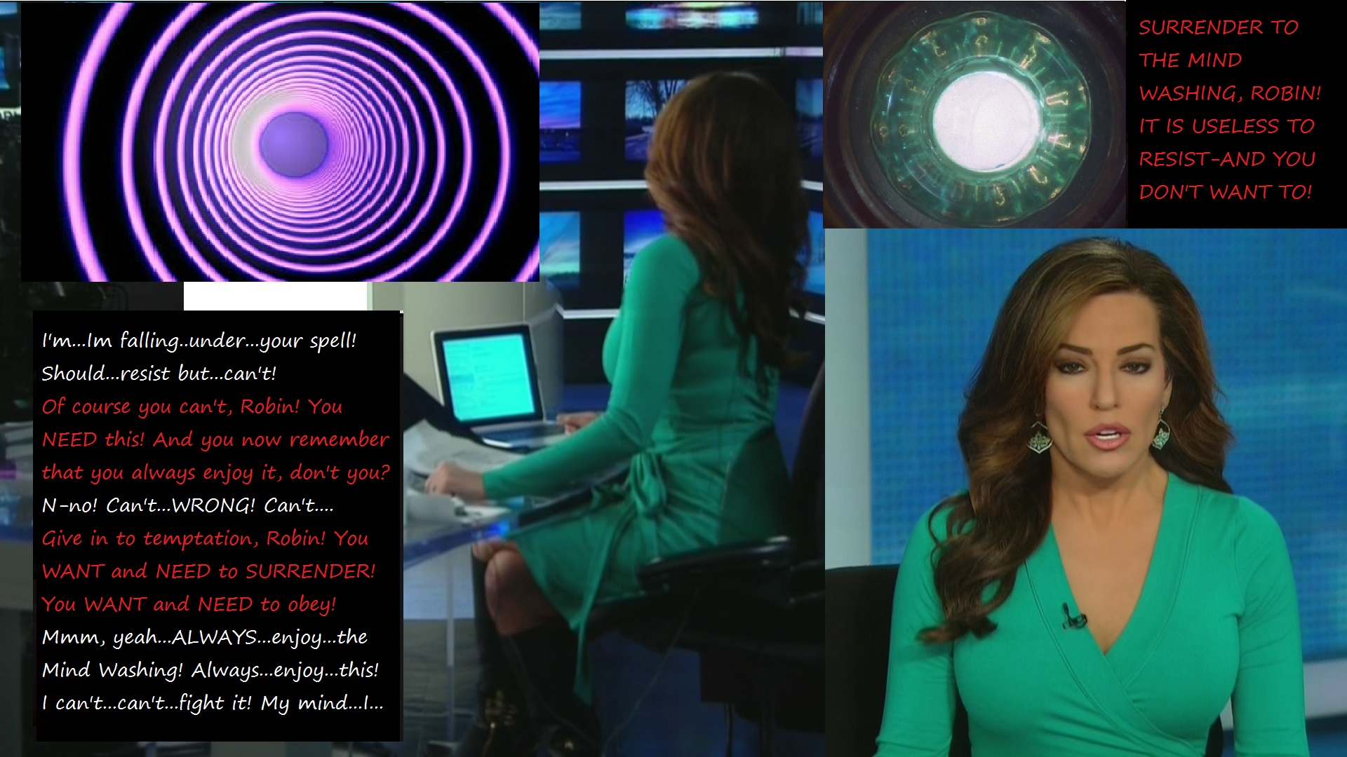 Robin Meade Mind Washed Part By Hypnohunter On