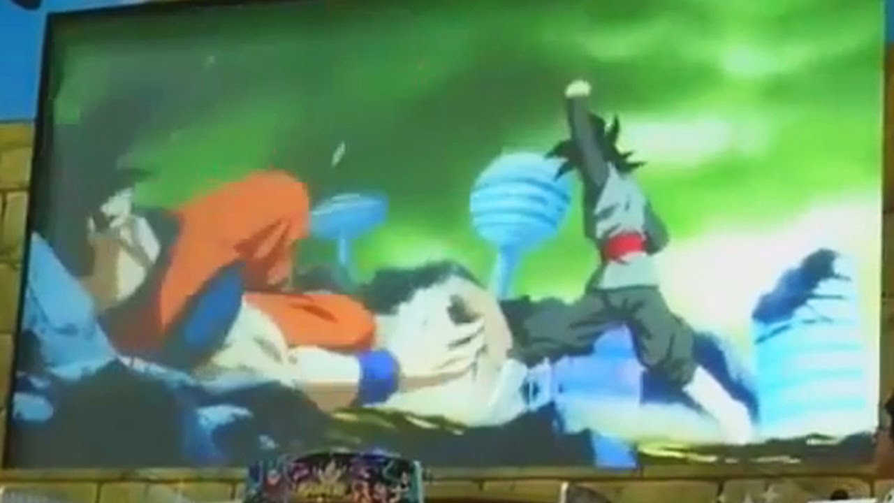 Dragon Ball Heroes Goku Vs Black Fight Scene Zamasu In The