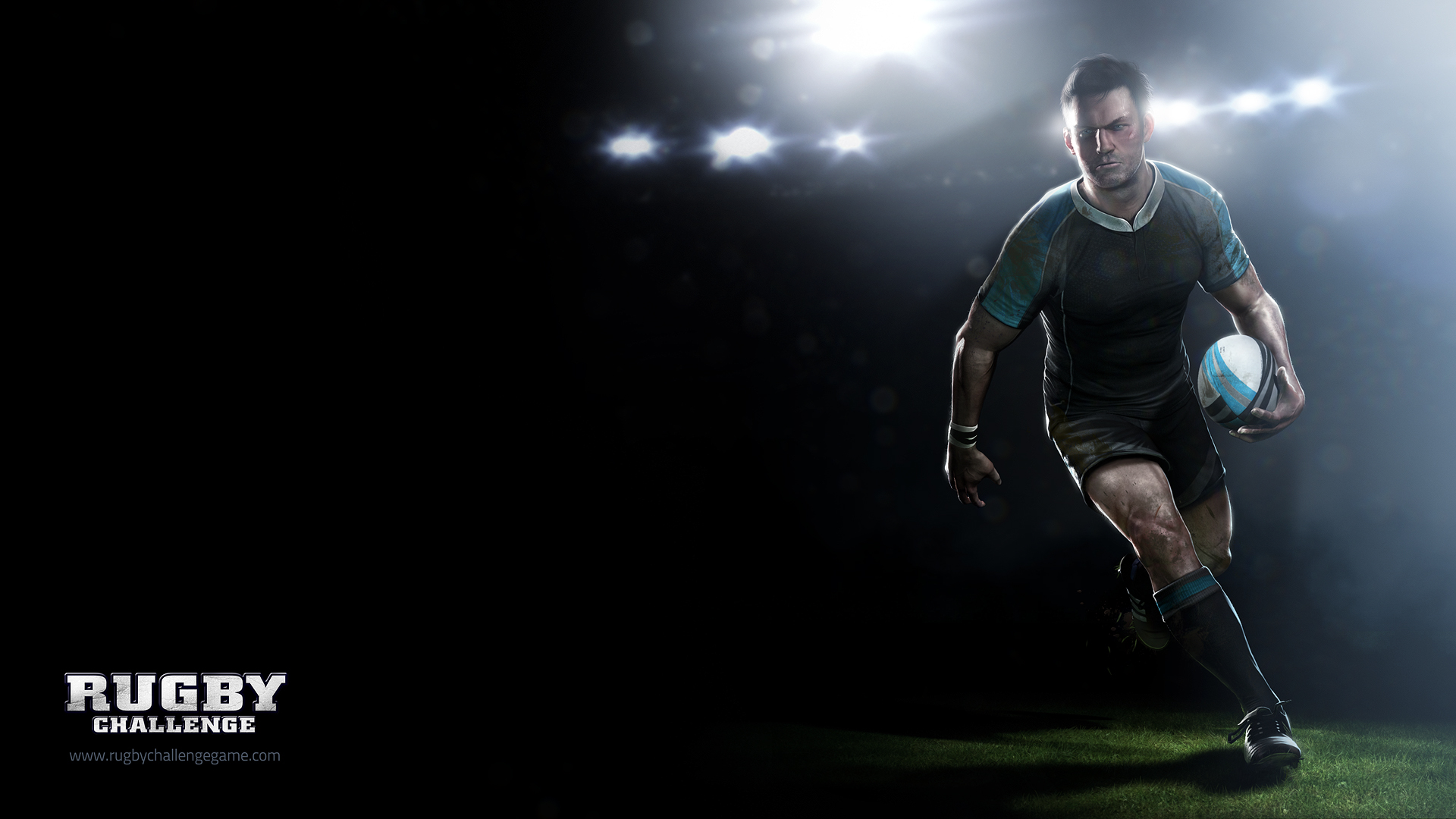 Free All Blacks Rugby Team background image