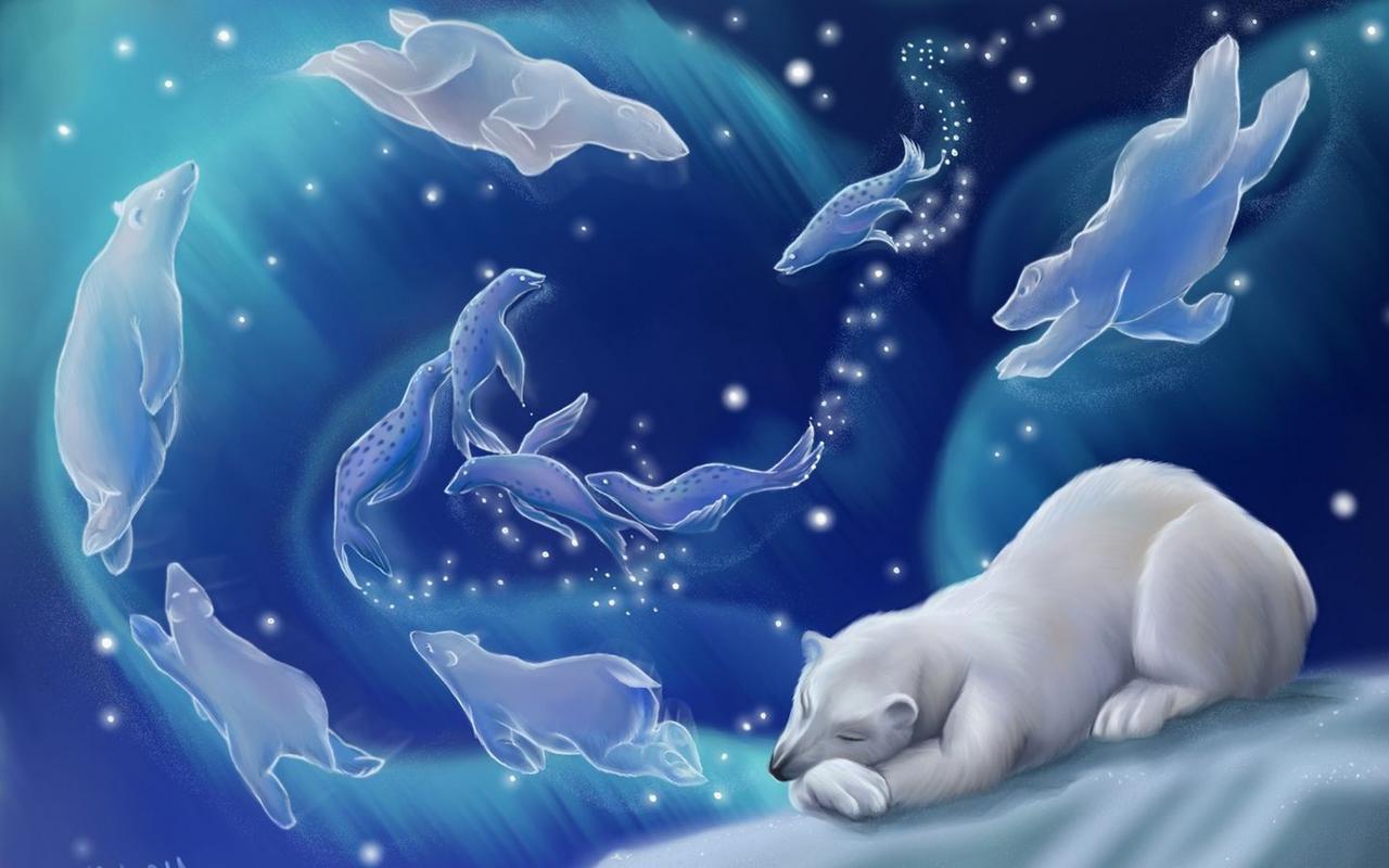 Polar Bear Puter Wallpaper Desktop Background Id