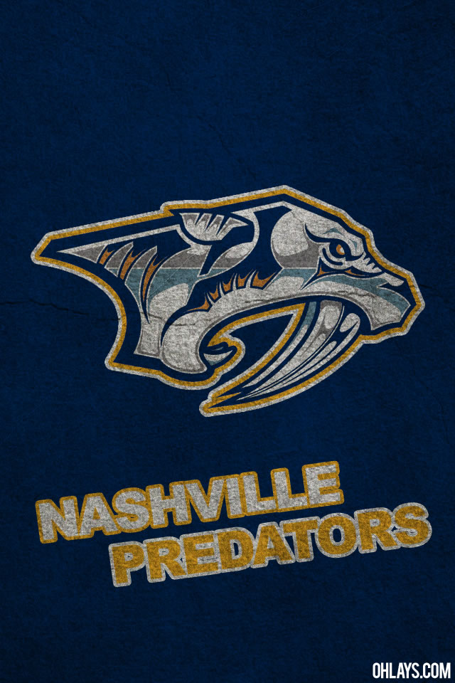 Nashville Predators iPhone Wallpaper Ohlays