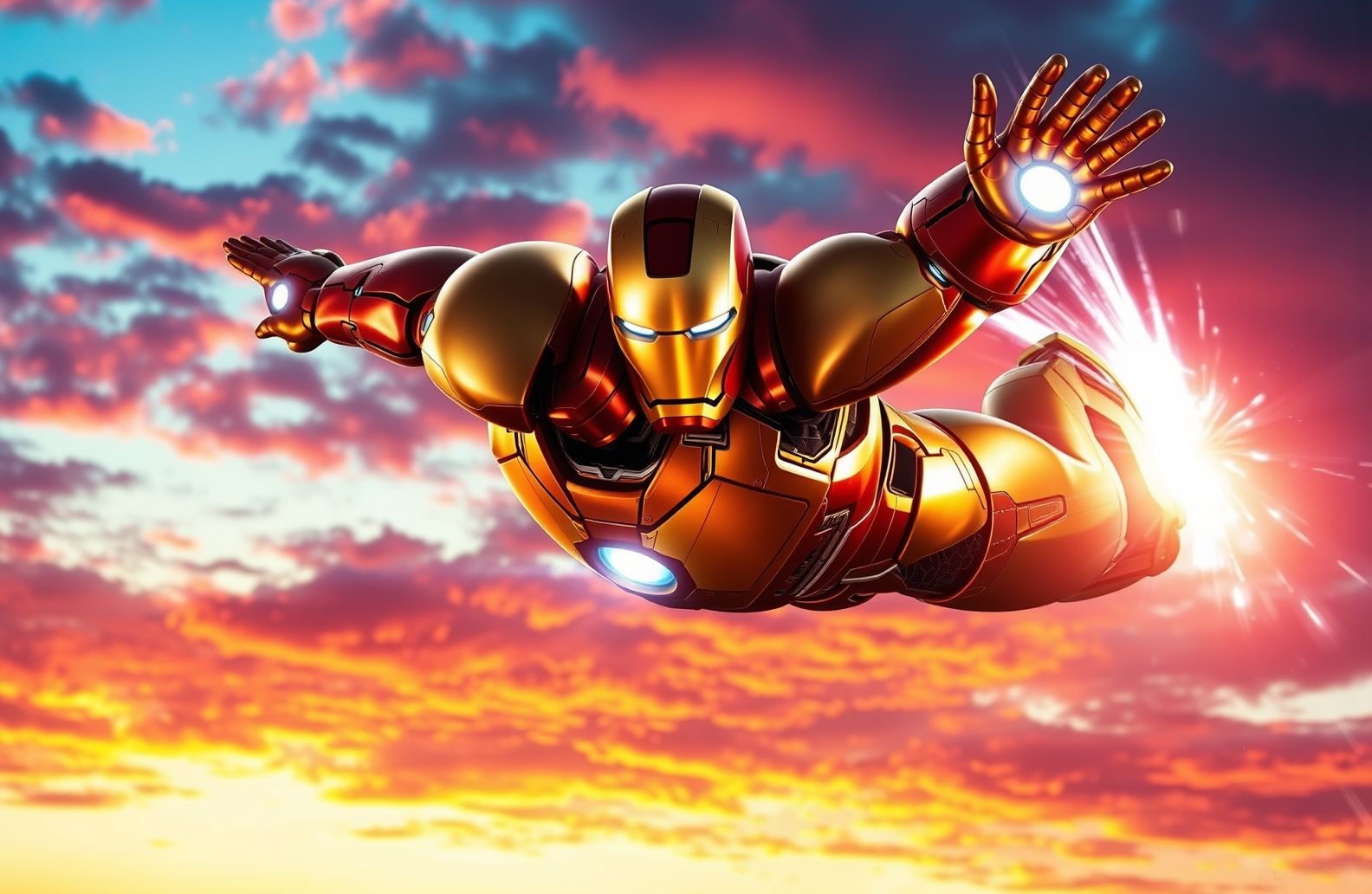 Iron Man Snap Wallpaper