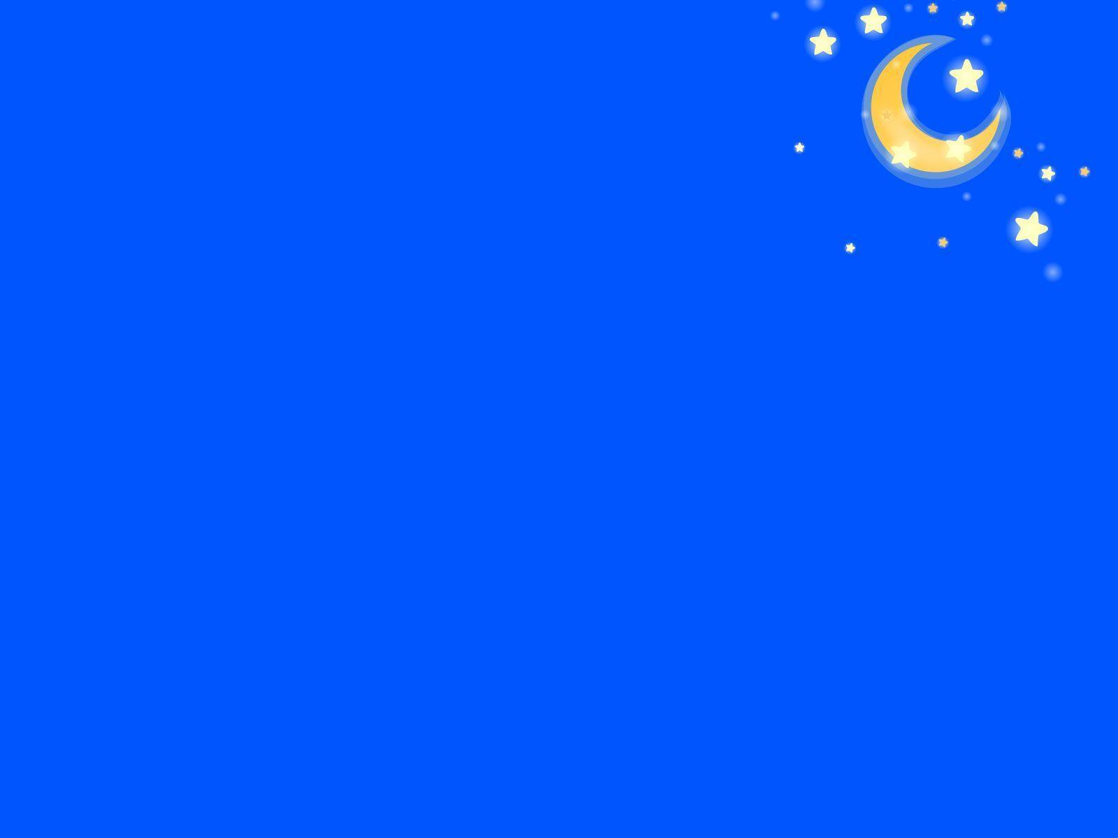 Moon And Stars Background