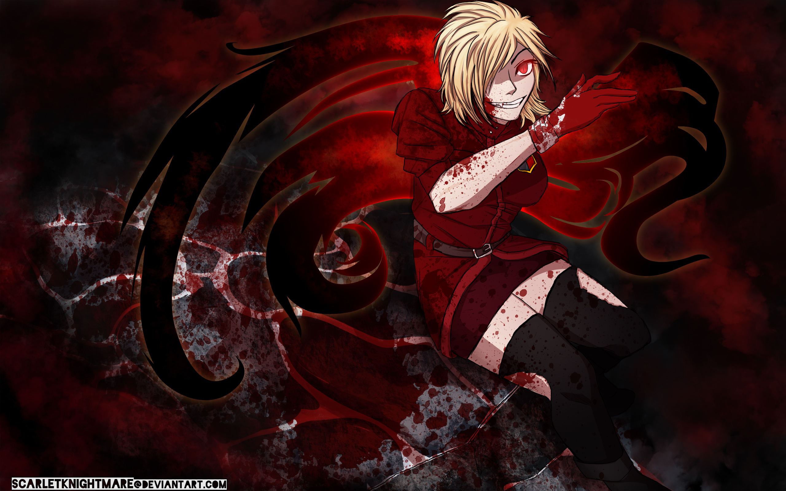 Hellsing Wallpaper Born Of Blood Shed Minitokyo