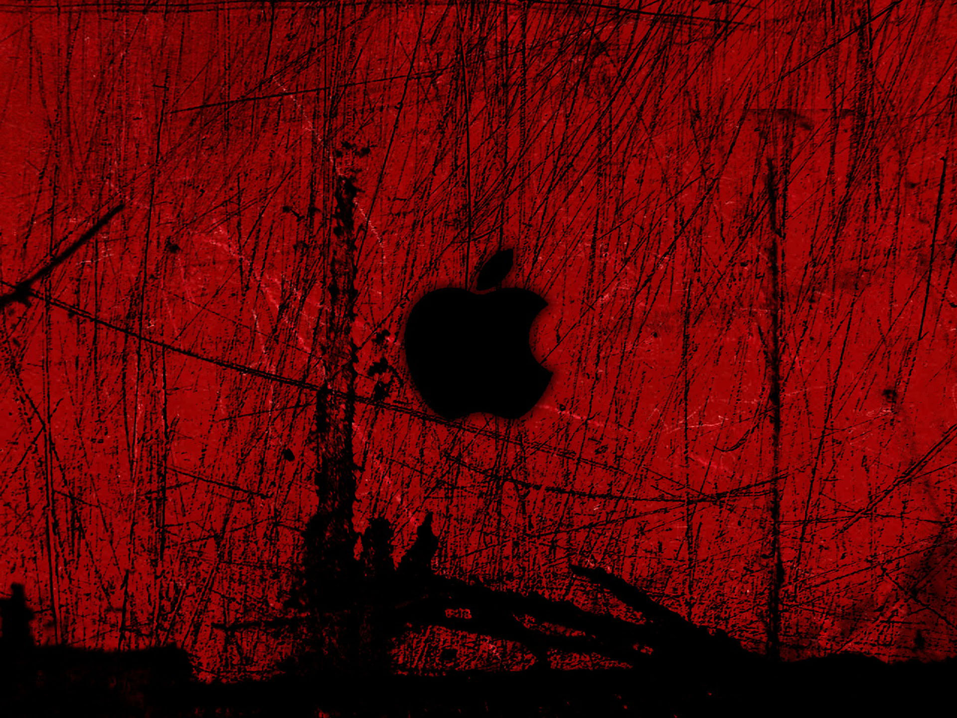 Red HD Wallpaper Apple