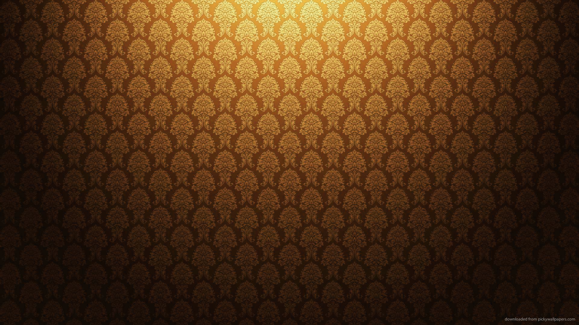 HD Classic Brown Pattern Wallpaper