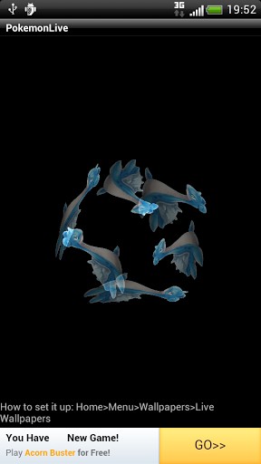 Pokemon Live 3d Wallpaper Is Simple And Cube Which