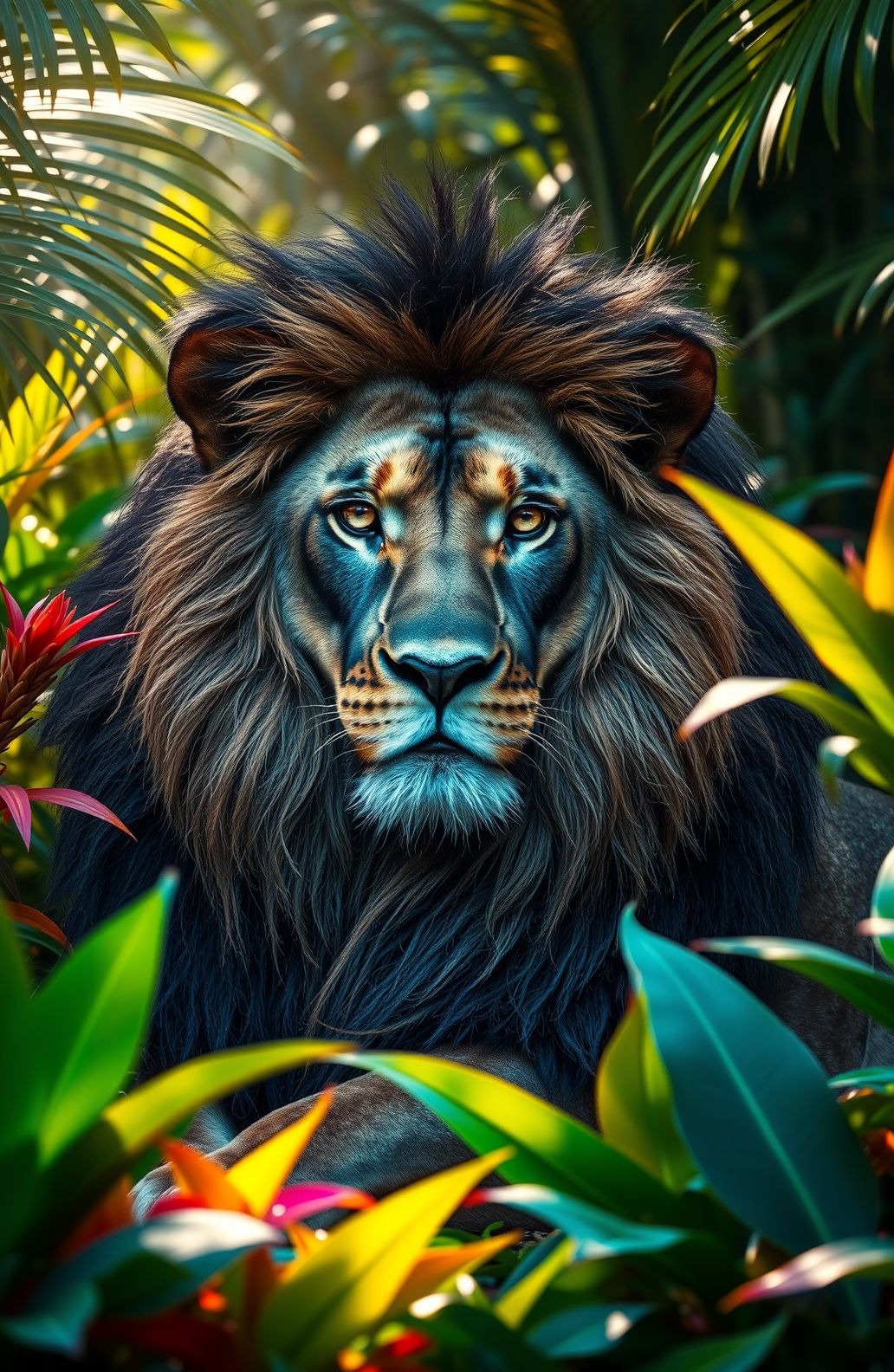 Black Lion HD Wallpaper
