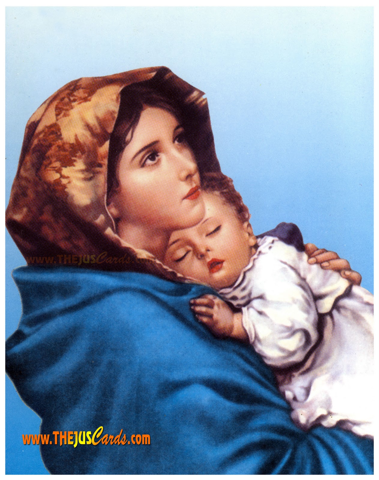 jesus christ with mother mary pictures