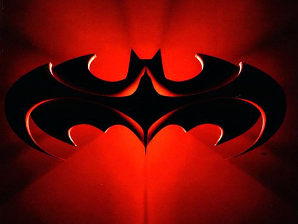 Batman And Robin Logo Red Wallpaper
