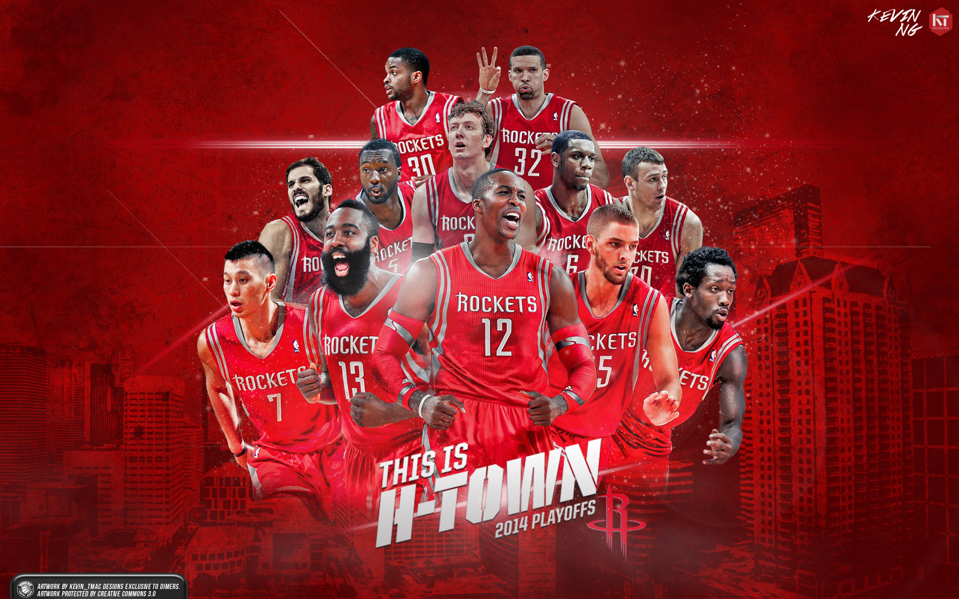 Houston Rockets Nba Playoffs Wallpaper