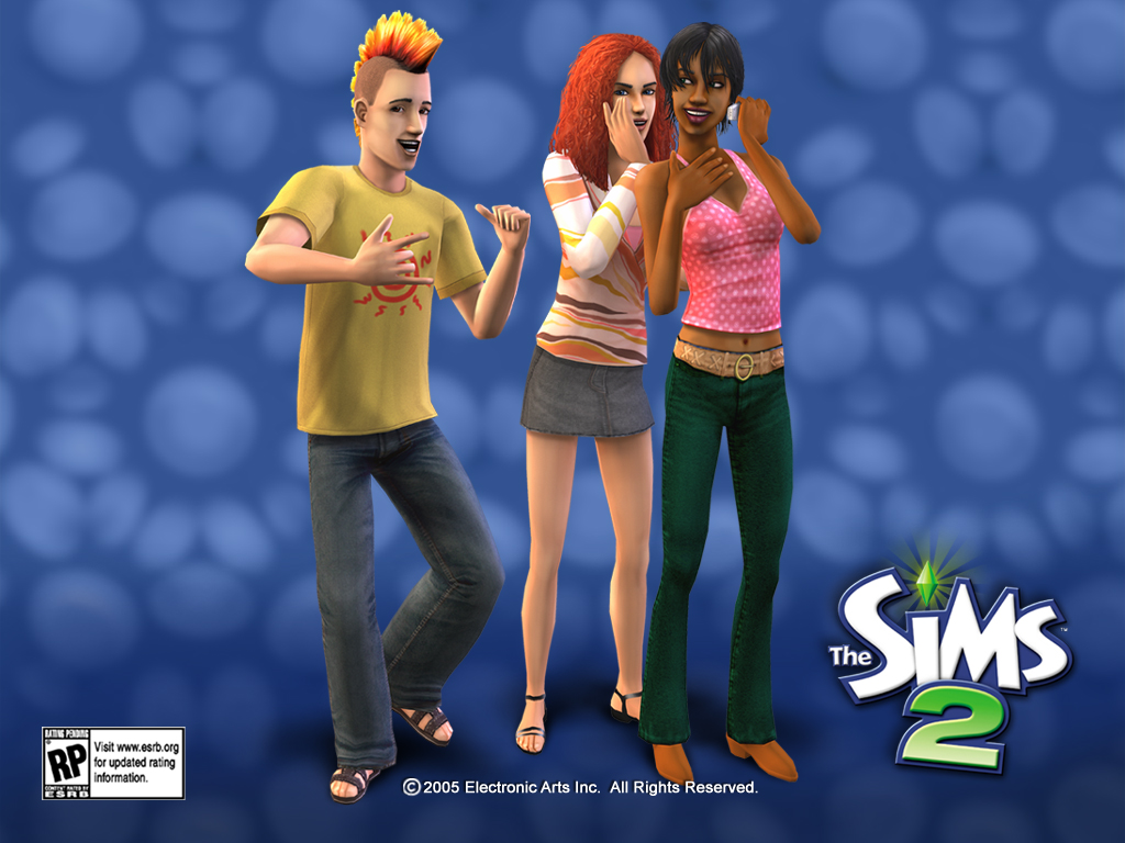 Free Download The Sims 2 The Sims 2 Wallpaper 729267 1024x768