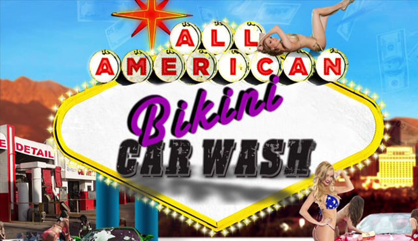 All American Bikini Car Wash Poster HD Wallpaper StylishHDwallpaper