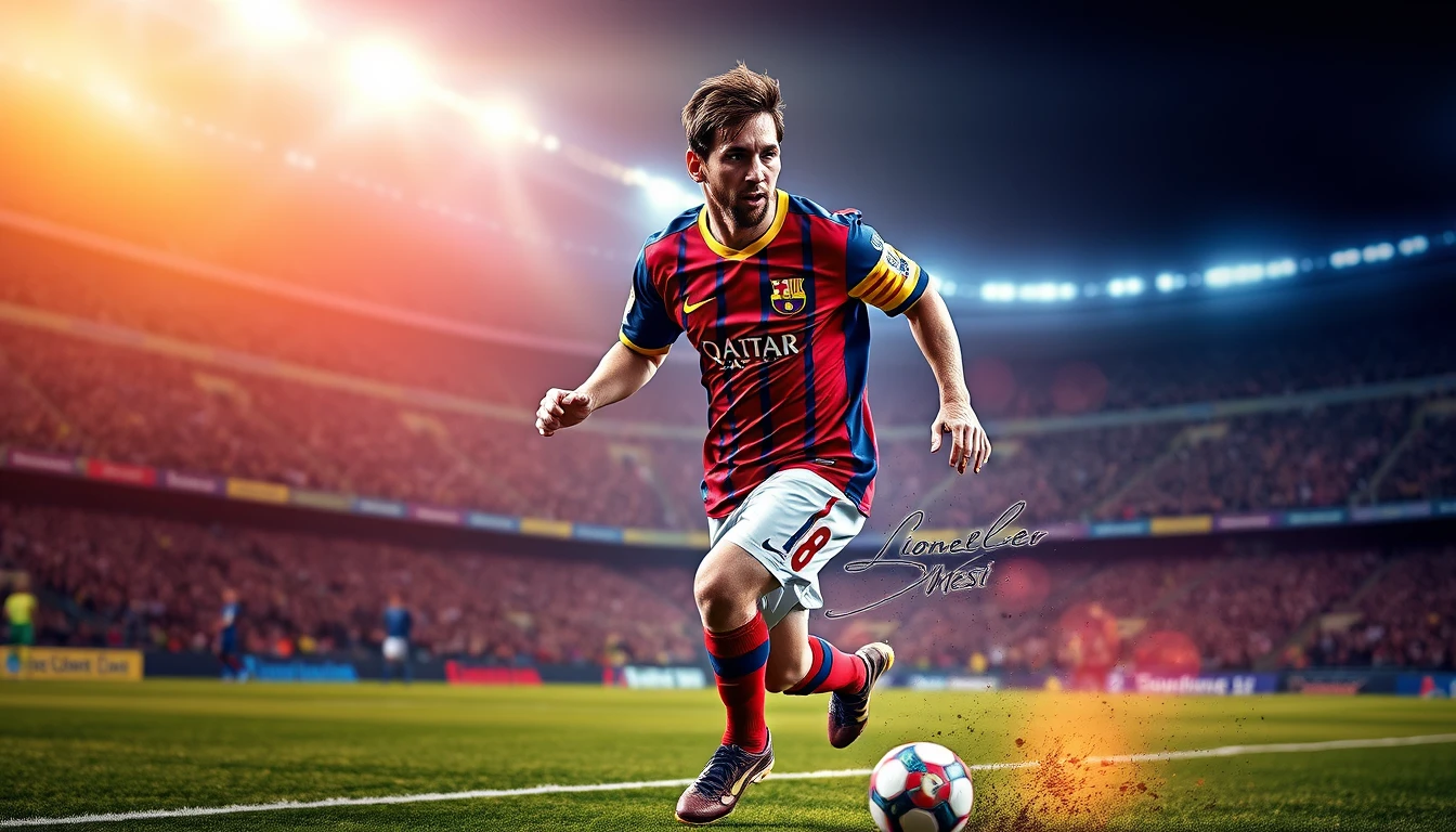 Wallpaper Of Lionel Messi