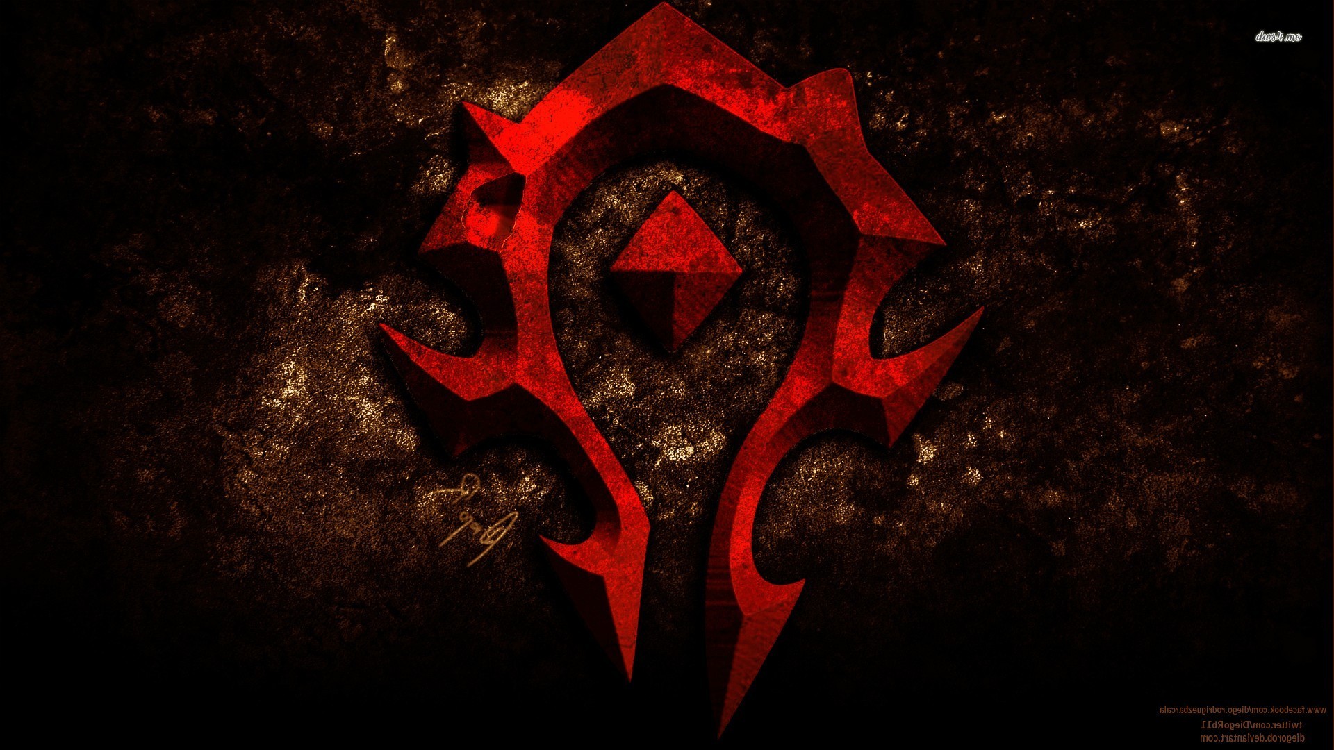 For The Horde World Of Warcraft Wallpaper Wide HD