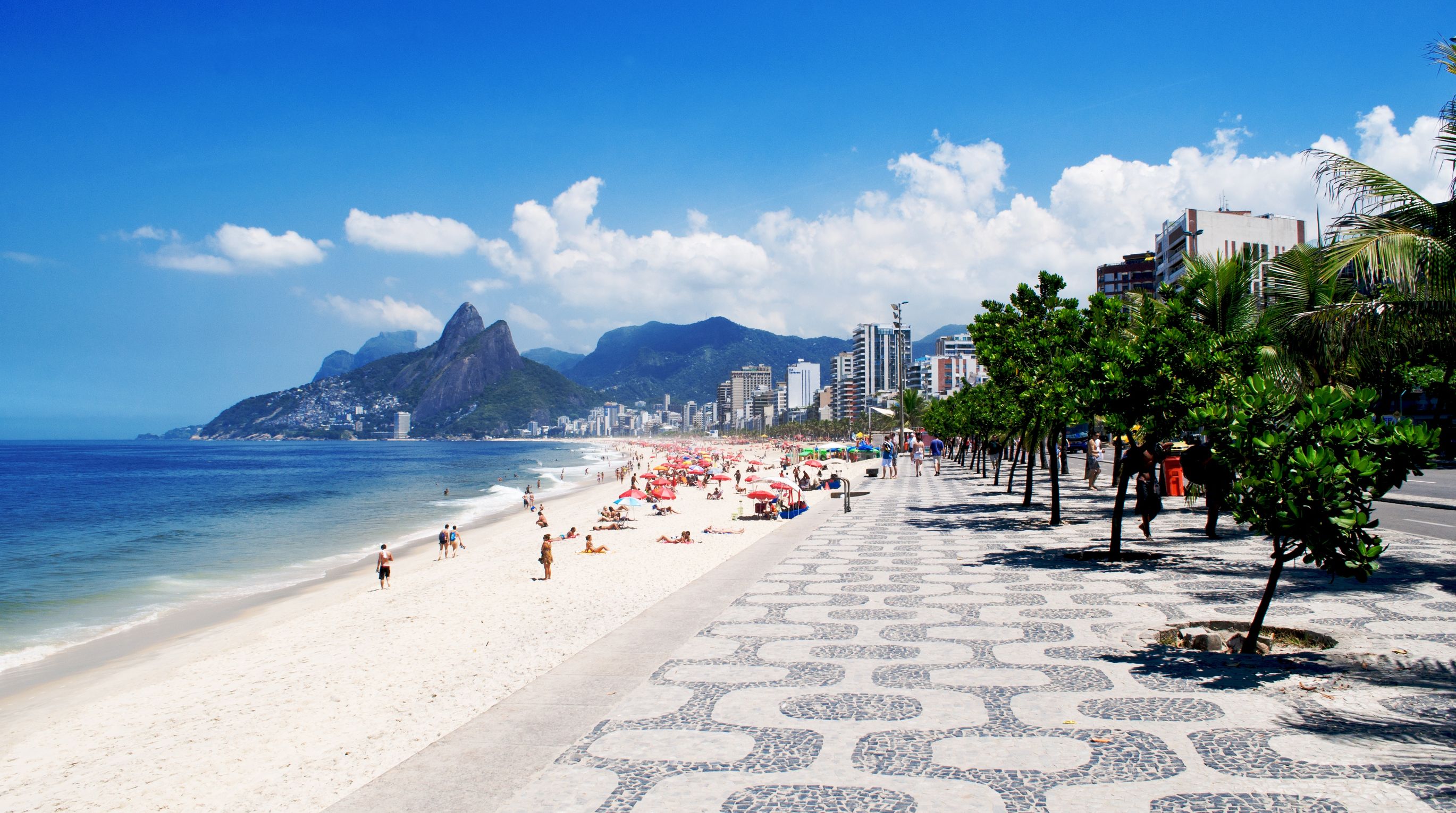 Rio De Janeiro In Brazil Widescreen Wallpaper