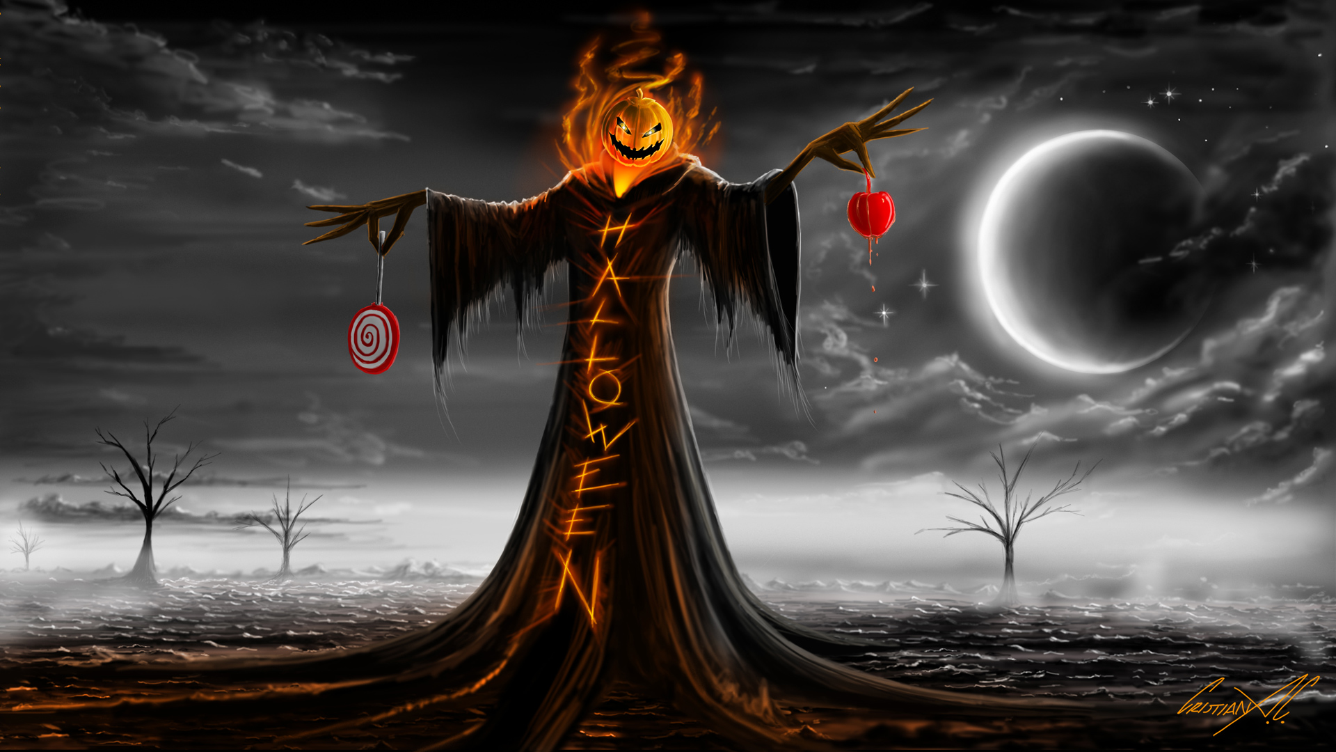 Halloween Wallpaper   wwwwallpapers in hdcom