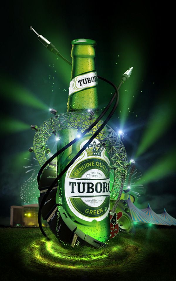 Tuborg Rebrand Festival By Paul Clements Via