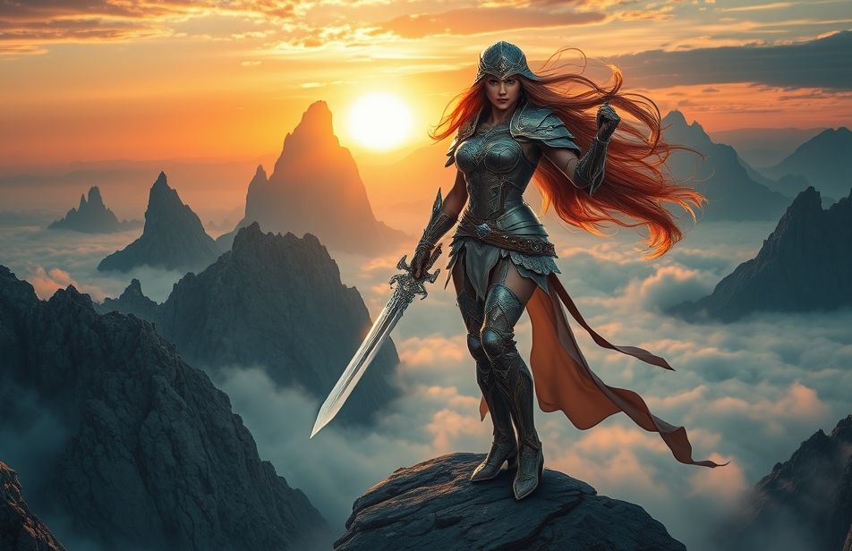 Fantasy Warrior Women Wallpaper