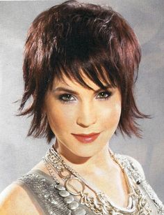 Image About Shaggy Hairstyles Short