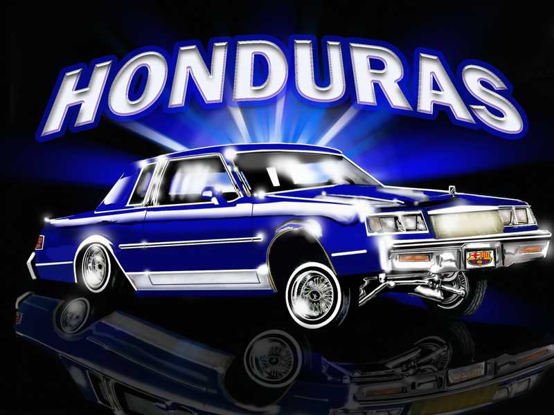 Blue Lowrider Cars Wallpaper Custom Car Honduras