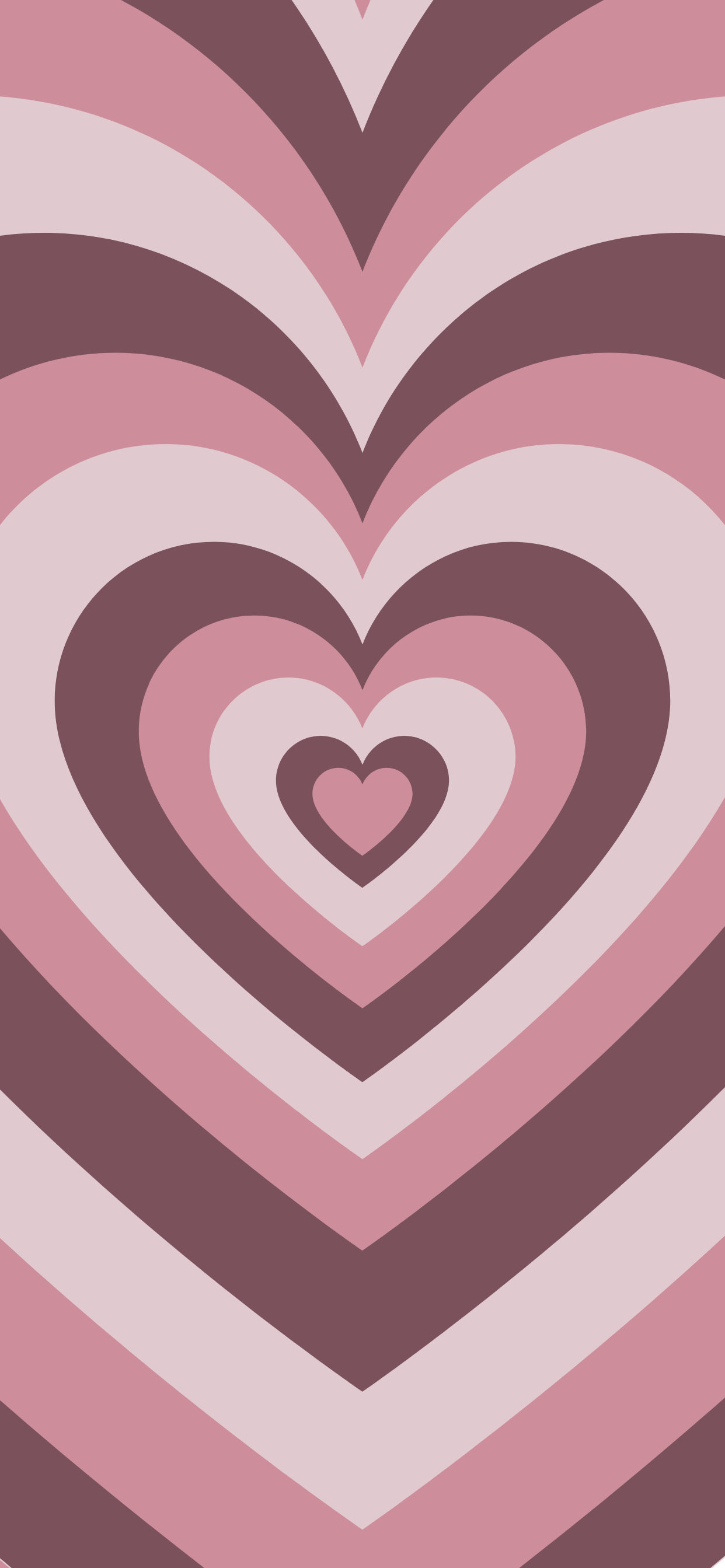 Pink Hearts Heart iPhone Wallpaper Pattern