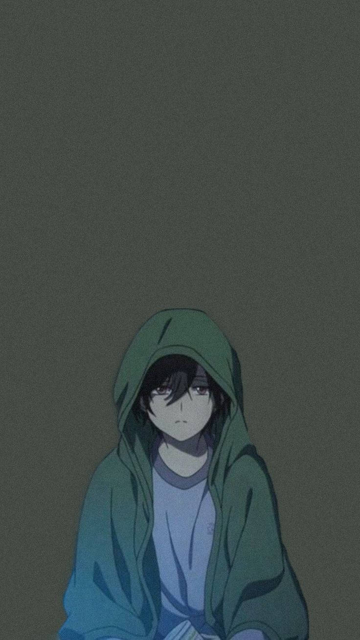 Sad Boy Anime Wallpaper