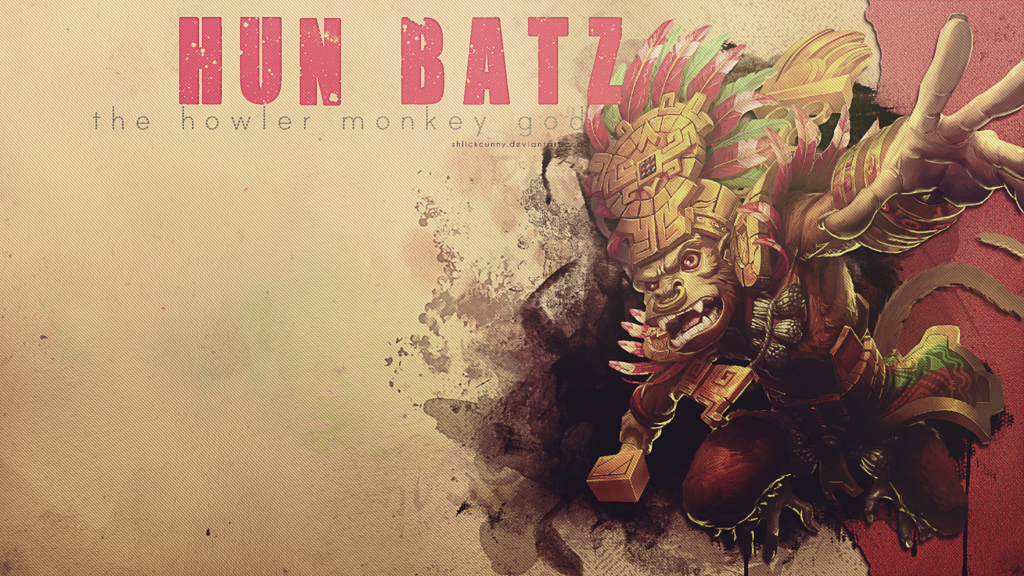 SMITE   Hun Batz The Howler Monkey God by Shlickcunny 1024x576